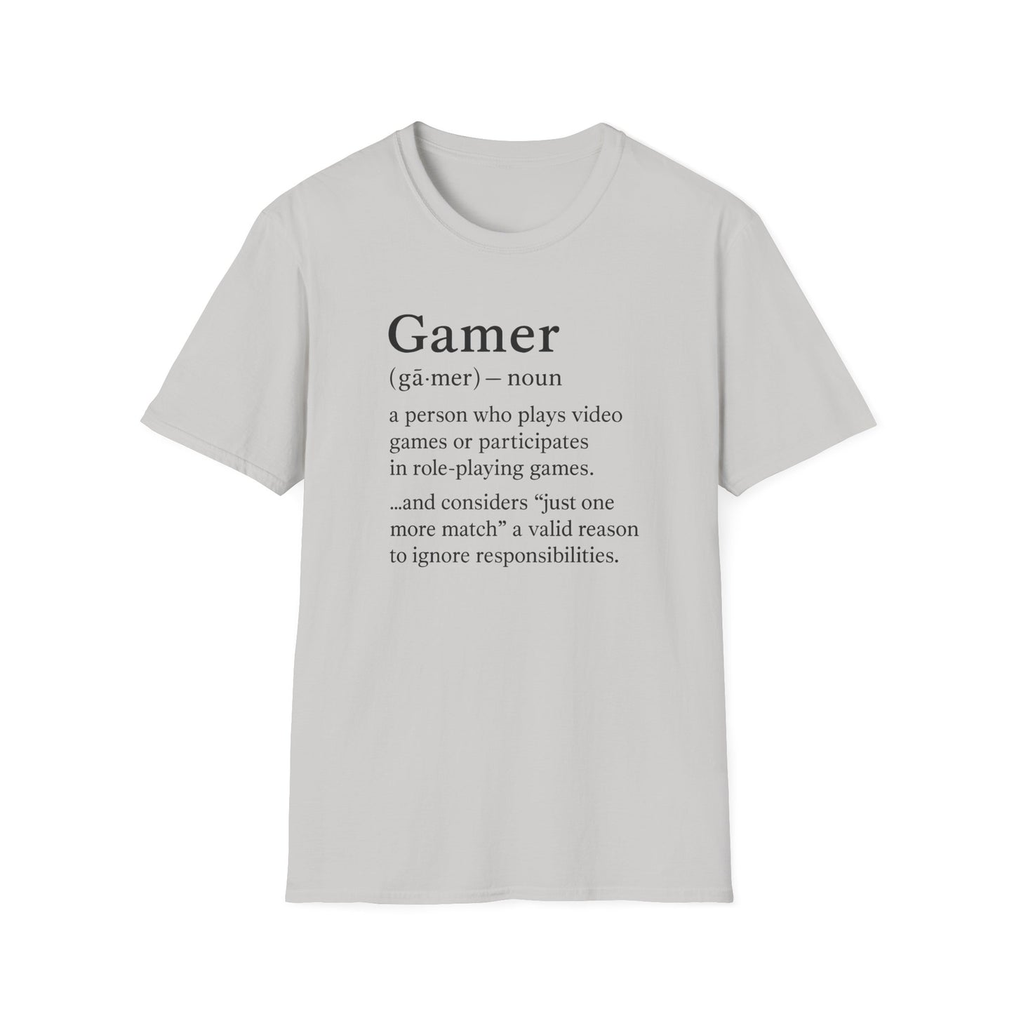 Gamer Definition T-Shirt