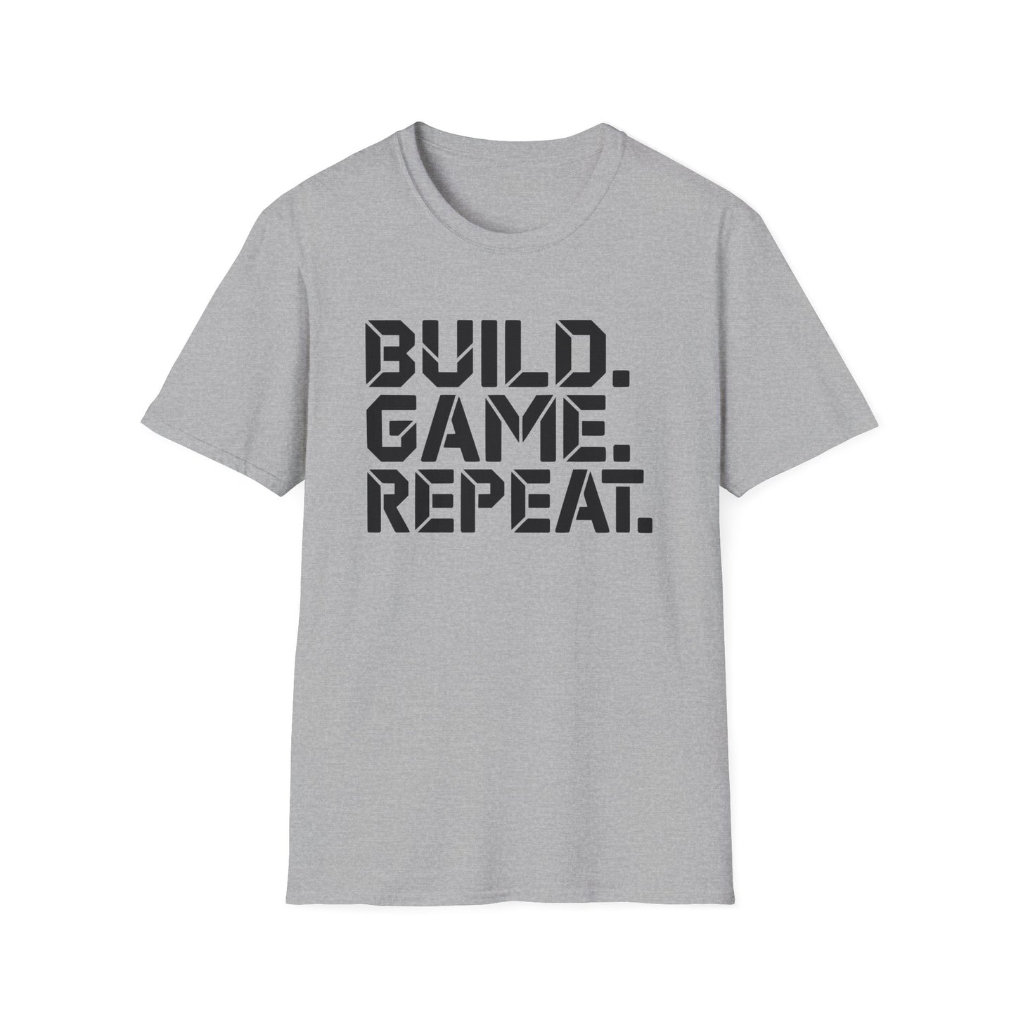BUILD. GAME. REPEAT. T-Shirt
