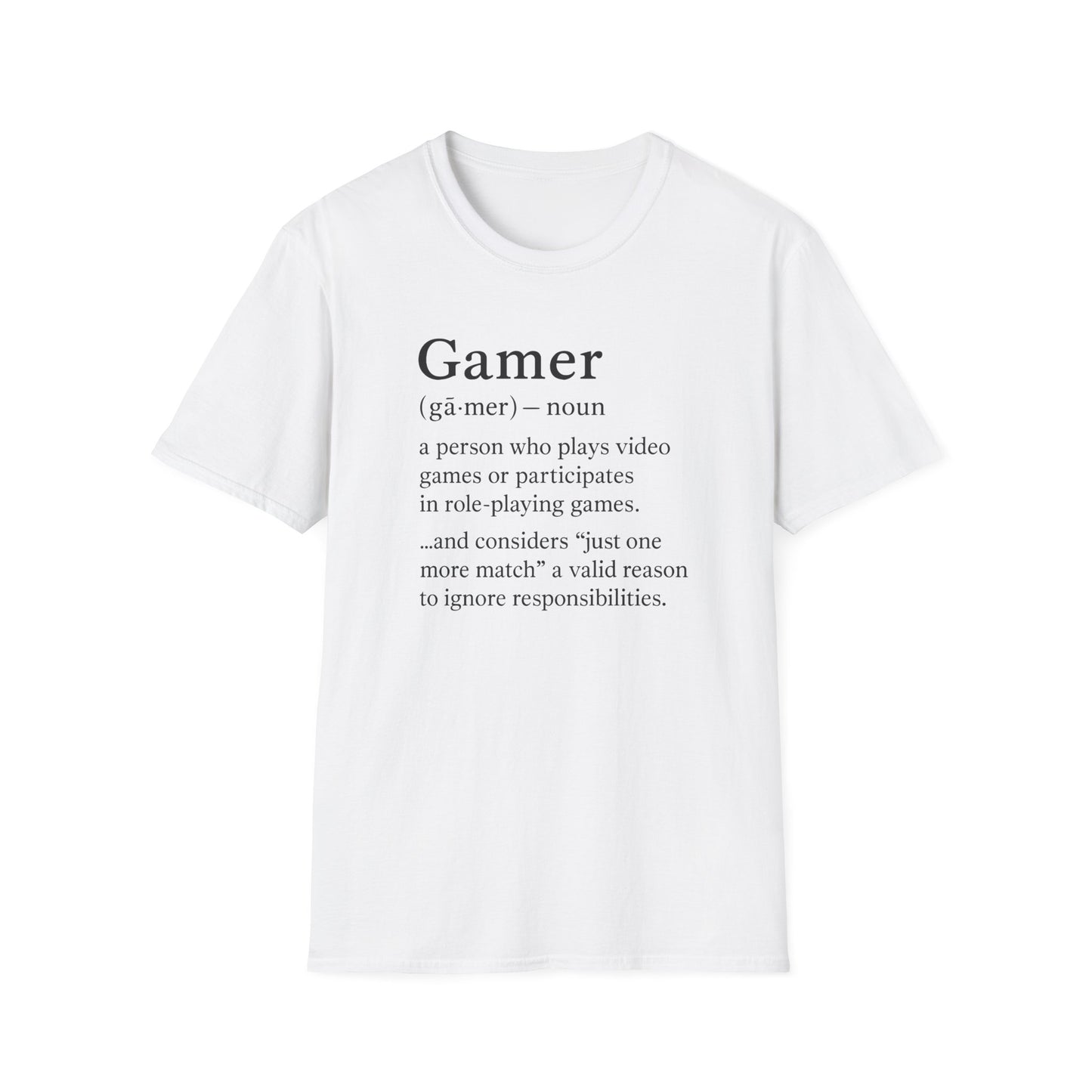 Gamer Definition T-Shirt