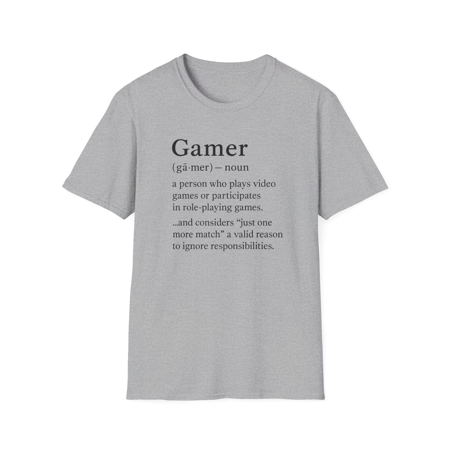 Gamer Definition T-Shirt