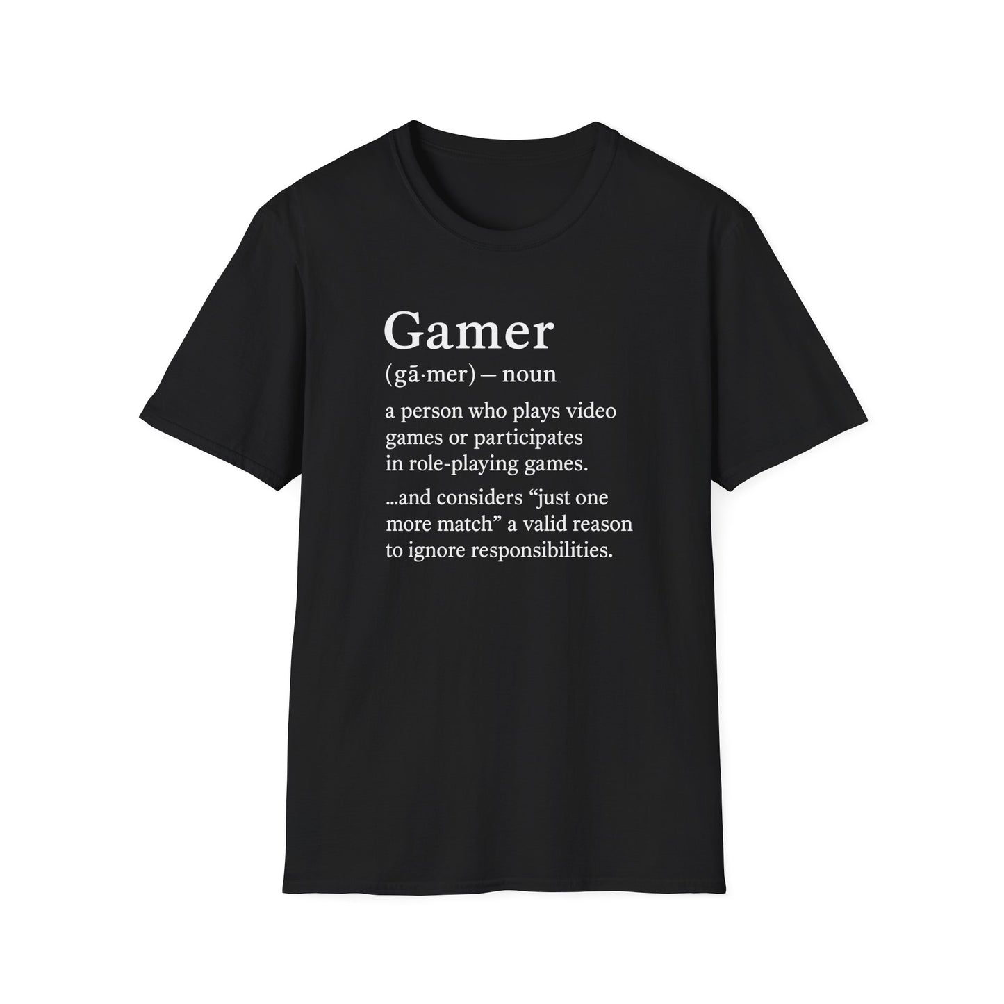 Gamer Definition T-Shirt